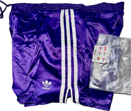 Vintage adidas glanzshorts - vintage,