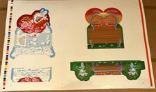 Ferrero Druckbogen - Kinderino Special Pack Lovely Valentine RAR!! 50x35cm