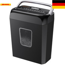 Papiervernichter mit 13L Behälter | Kreditkarten zerkleinern