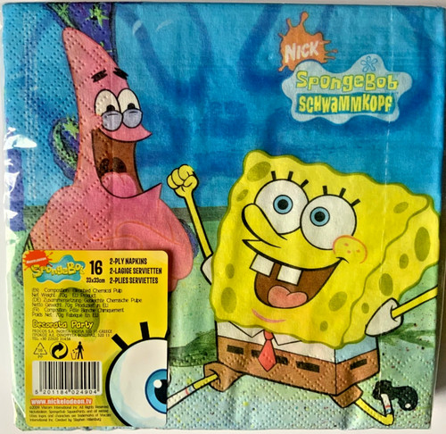 Spongebob servietten - spongebob,