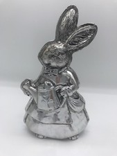 Nostalgie-Hase Mädchen mit