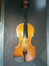 geige 4.4 mit Bogen und Geigenkasten, gebaut 1928 von Schuster, Markneukirchen,