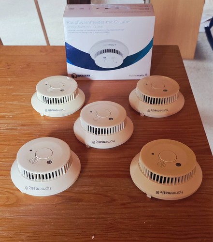 Homematic rauchmelder - 5x,