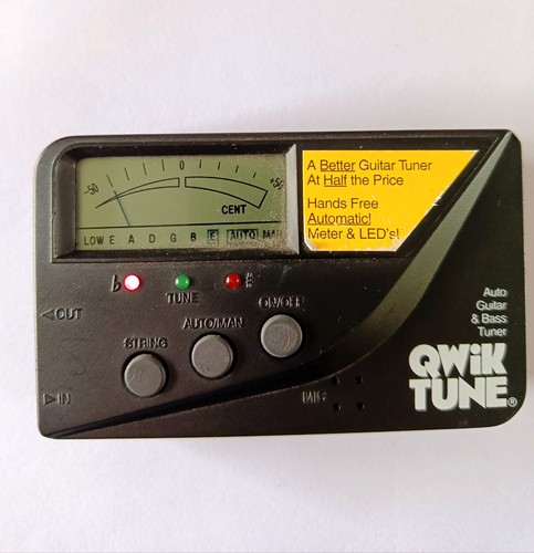 Qwik tune black portable lcd - tune,