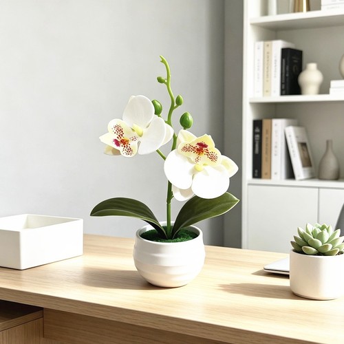 Künstliches orchideengesteck - künstliches,