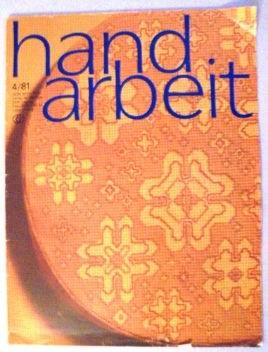 Heft handarbeit 1981 verlag - 4/1981,,