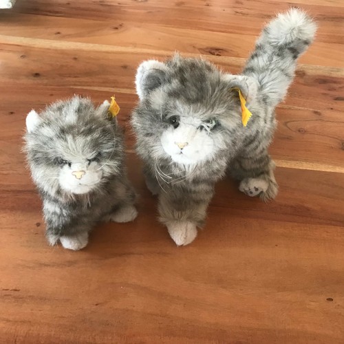 Steiff katzen grau whiskas - steiff,