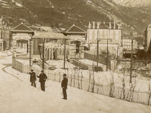 Frankreich cauterets bahnhof - cauterets,