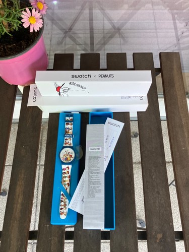 Swatch peanuts first - swatch, x