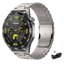 20 | 22 mm Titan Metall Uhrenarmband Ersatz Armbanduhr Smartwatch Band Universal