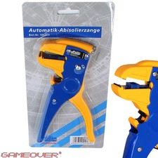 🔴 Automatische Automatik Abisolier Zange Kabel Rundkabel LED Flachband Kabel ✅