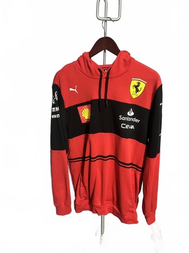 Puma ferrari hoodie rot - puma,