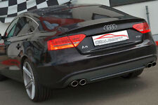 FMS Duplex Sportauspuff S5 Heck Audi A5 B8 Sportback 2WD & Quattro ab Bj 09/2009