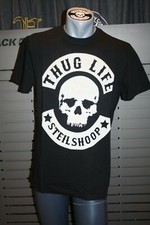 Thug Life Herren T-Shirt SKULL