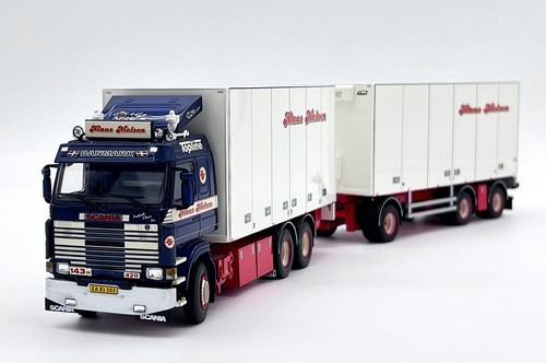 Scania 143 riged box truck - riged,