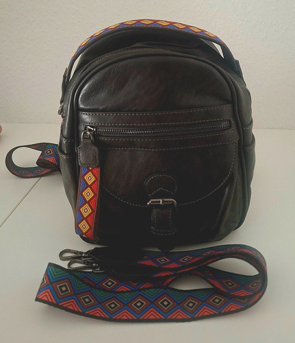 Damen rucksack soft - soft, leder