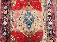Malayer Perserteppich  209x143cm Handgeknüpft Rug Carpet