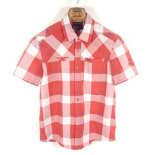 Mammut Hemd Herren M Rot Weiß