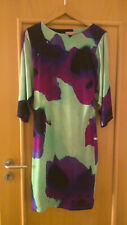 Anja Gockel Kleid Gr.40/42 Mehrfarbig Muster 3/4 Ärmel