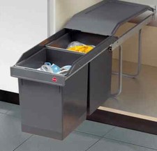 Hailo AS Tandem 15/15 dunkelgrau 2x15 Liter - Der zeitlose Klassiker!