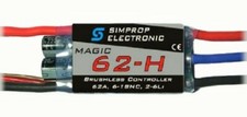 Simprop Magic Universal Brushless Controller  62-H  für Flug Heli Car Boot !