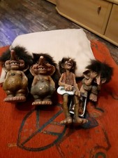 Original 4 NyForm Trolle aus Norwegen 