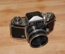 Exakta Varex ii b mit Objektiv Carl Zeiss Tessar 2,8/50  