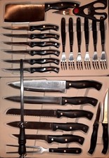 Messer und steak - steak, set