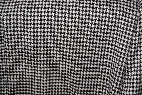 Hahnentritt schwarz weiss