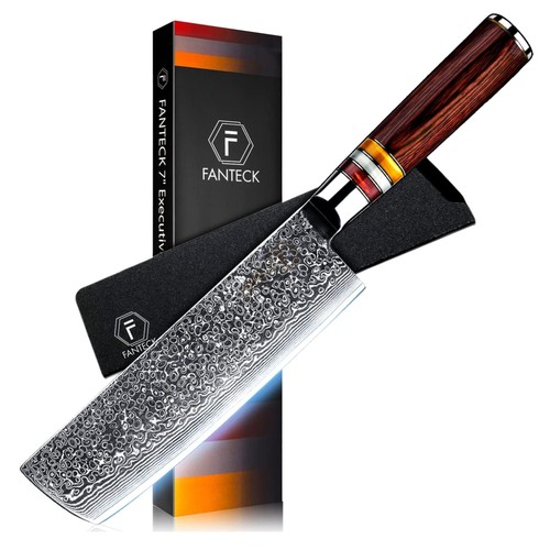 Kochmesser nakiri edelstahl - kochmesser,