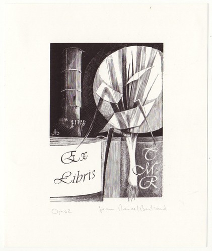 Jean marcel bertrand exlibris - jean-marcel,