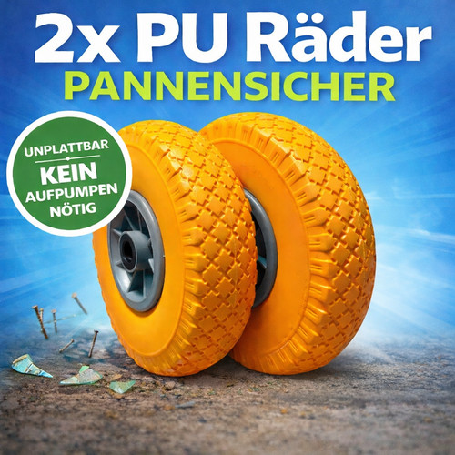 Rad 260mm sackkarrenrad - pu,