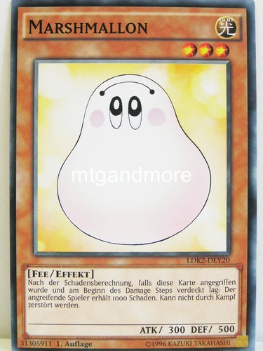 1x marshmallon - yu-gi-oh,