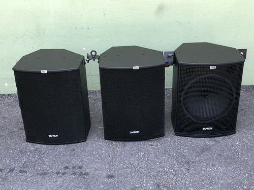 Tannoy v15blk monitor speakers - tannoy,