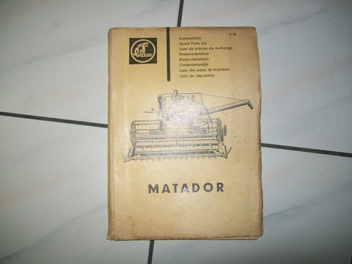 Claas matador ersatzteilliste - claas,