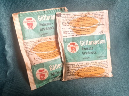 Götterspeise aprikose - x,