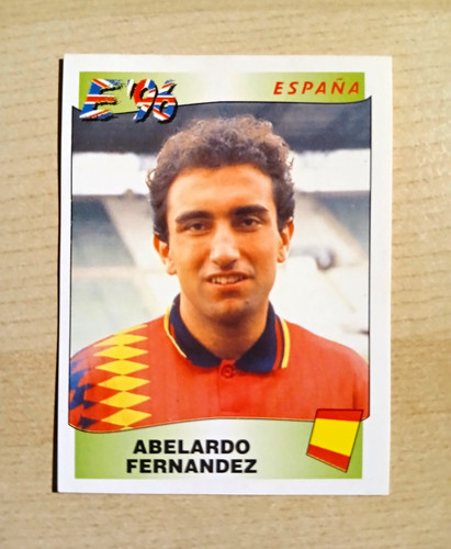 Panini euro 1996 abelardo - euro,