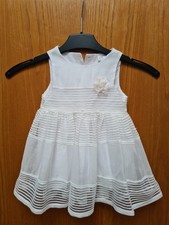 Baby Kleid H&M Gr. 80 Weiß