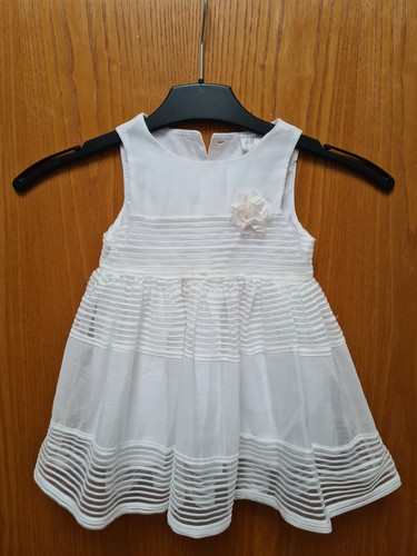 Baby kleid 80 - h&m, weiß