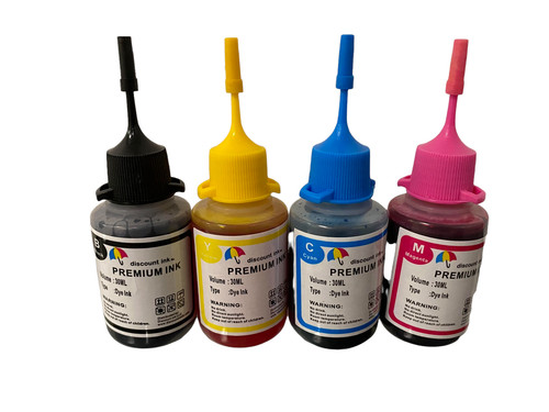 4x30ml ink refill kit - 4x30ml, for