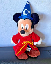 DISNEYLAND PARIS MICKEY MOUSE FANTASIA ZAUBERER STOFFTIER PLÜSCHTIER 