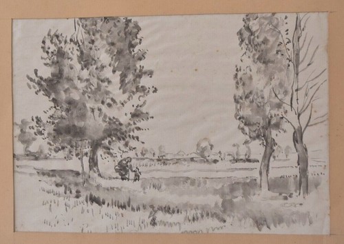 Aquarell zeichnung studie - zeichnung,