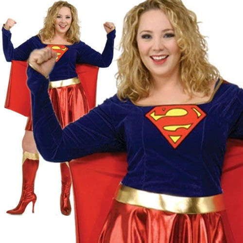 Supergirl damen kostüm - supergirl,