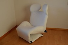 CASSINA Wink  in Leder Schnee - weiß - wie NEU  !!!
