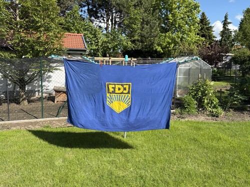 Originale fdj fahne - fdj-fahne, (freie
