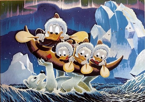 Carl barks enten emaille - carl,