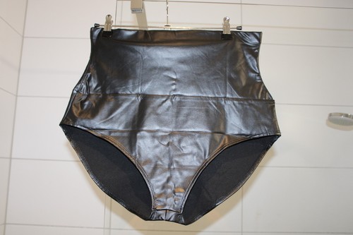 Damen kunstlederhose kurz - damen,