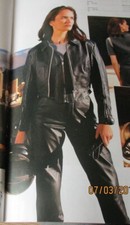 BMW Motorrad Lederhose Endeavour Hose Damen Gr. 36 S schwarz