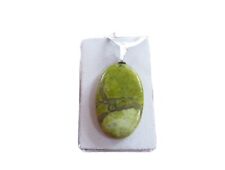 Grüner Opal Cabochon Anhänger Nr. 1976