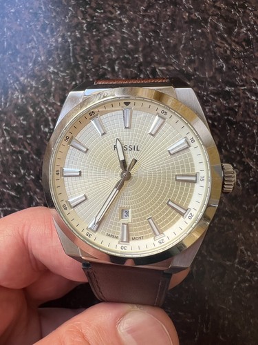 Fossil everett herren uhr - uhr, –
